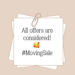 Moving Sale!